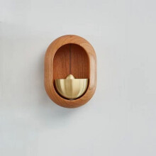 Cailmei brass solid wood doorbell pendant 1 piece