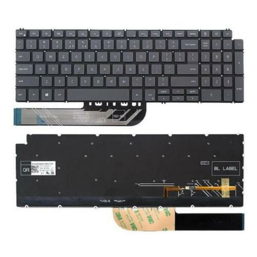 Dell Vostro 15 Keyboard Replacement Backlit Without Black 900881641463