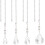 Sports Ceiling Fan Pull Chains 4-Pack 14 Inch 8