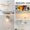 Sports Ceiling Fan Pull Chains 4-Pack 14 Inch 7