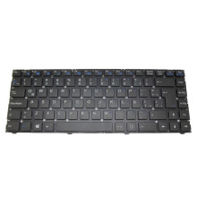 Laptop billentyűzet CLEVO W945BUQ W945SUW W945SUY W945TU W945TU-L W945JUQ W945TUQ Latin-Amerika LA fekete keret nélkül új