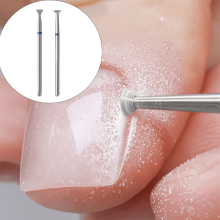2pcs Nail Drill Bits Professional -Medium Grit (M) for Nail, Cuticle, 1 Gel Polish Removal, Manicure/Pedicure -