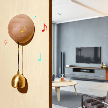 Cailmei brass doorbell pendant for magnetic surfaces beige