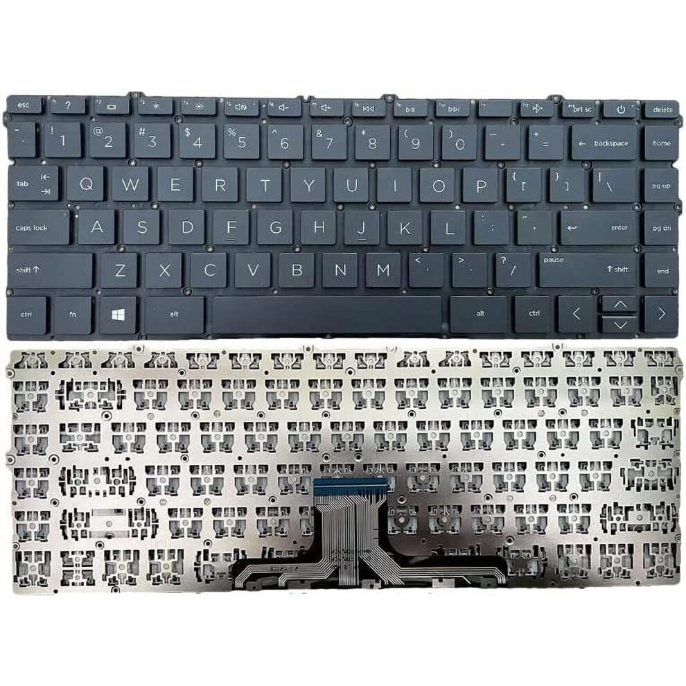 Hp Pavilion X360 14-Dw Laptop Keyboard English Black 900881641821