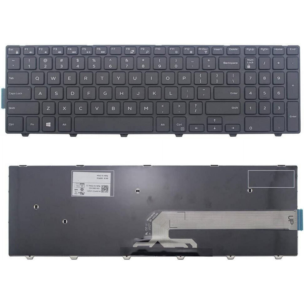 Non-Backlit Laptop Keyboard For Dell Inspiron 900881641586