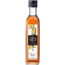 1883 Maison Routin Premium Vanilla Syrup - Flavoured Coffee Syrup, Cocktails, Mocktails, Iced Tea – Great Sugar Alternative, Vegan-Friendly