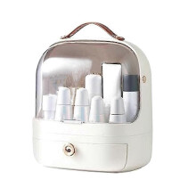 Makeup Organizer for Vanity, Make Up Organizers and Storage with Brush Holder, Skincare Organizers