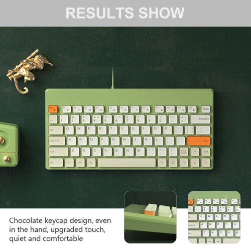 Mechanical Gaming Keyboard Wired Ergonomic USB 2