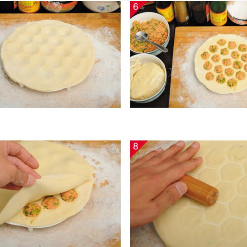 Dumpling Maker Plastic 19-Hole 2 pcs 1