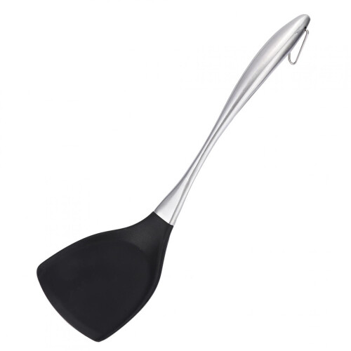 Küchenspatel aus Silikon mit Edelstahlgriff (1 Stück) 2
