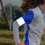 White football armband mourning multi-purpose 4 pcs 2