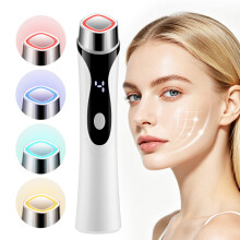 Face Massager EMS Electric Beauty Device Microcurrent Heating Vibration Reduce Facial Wrinkles Remove Skin Care New
