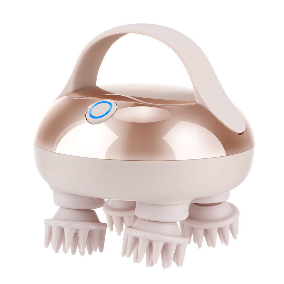 Goplushtoy Head Scalp Massager Portable Electric Kneading Scalp Scratcher Rechargeable Deep Tissue Head Massage Device Suitable For Scalp Relax
