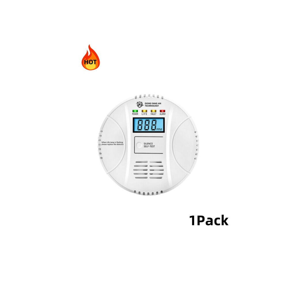 Carbon Monoxide Detectors Co Alarm Sensor Lcd Digital Display And Sound Warning Home Security 7063431122164