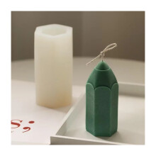 3D Pencil Shape Silicone Mold DIY Cylindrical Aromatherapy Candle Soap Gypsum Resin Handmade Craft Mould for Candle Making Tools UK