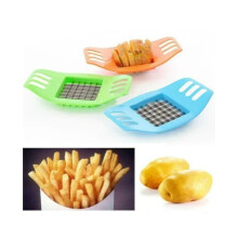 Potato Fries CutterStainless Steel Vegetable Slicer Masher Multifunctional Home Kitchen Cooking Gadget Tools UK