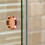Shower Door Handle Stainless Steel Circular 4 pcs 3