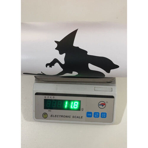 Μαύρη Σιλουέτα Μαγείας για το Παράθυρο του Halloween 4 τεμάχια 2