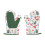 Insulated Oven Gloves for Kitchen Baking, Multicolor 3