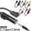 2/1*USB-C TypeC σε υποδοχή 3.5mm AUX για ακουστικά, προσαρμογέας διαχωριστή ήχου, φόρτιση FAST 3