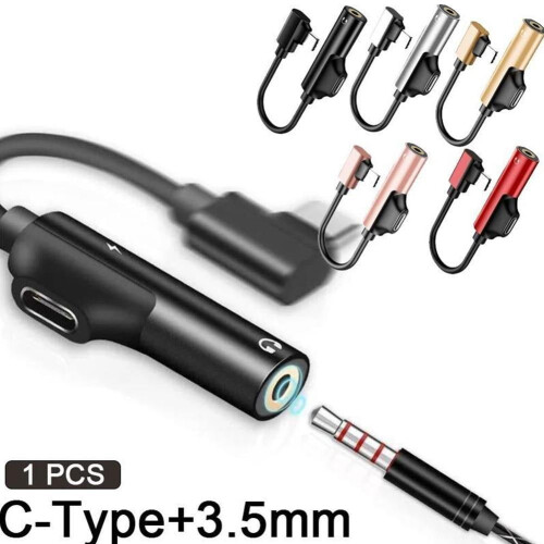 USB-C auf 3,5-mm-Audio-Splitter-Adapter (1 Stück) 2