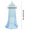 White Round Lace Insect Bed Canopy Dome Mosquito Net 2