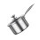 Stainless Steel Saucepan Uncoated Multi-Purpose 1 Piece 2