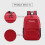Hiking Backpack 20L Lightweight Water-Resistant Foldable 6