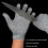Food Grade Cut Resistant Kitchen Gloves - Size 5 2