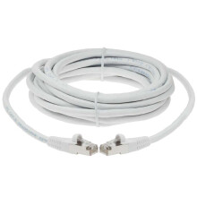SF-kabel Cat6 skjermet Ethernet-kabel, 6 meter - hvit