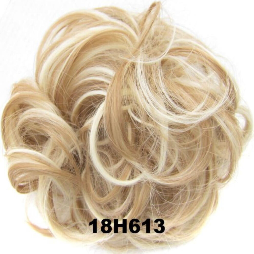 Synthetic Messy Hair Bun Scrunchie Chignon Extension