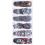 Temporary Tattoos Full Sleeve 6 Sheets Waterproof 3