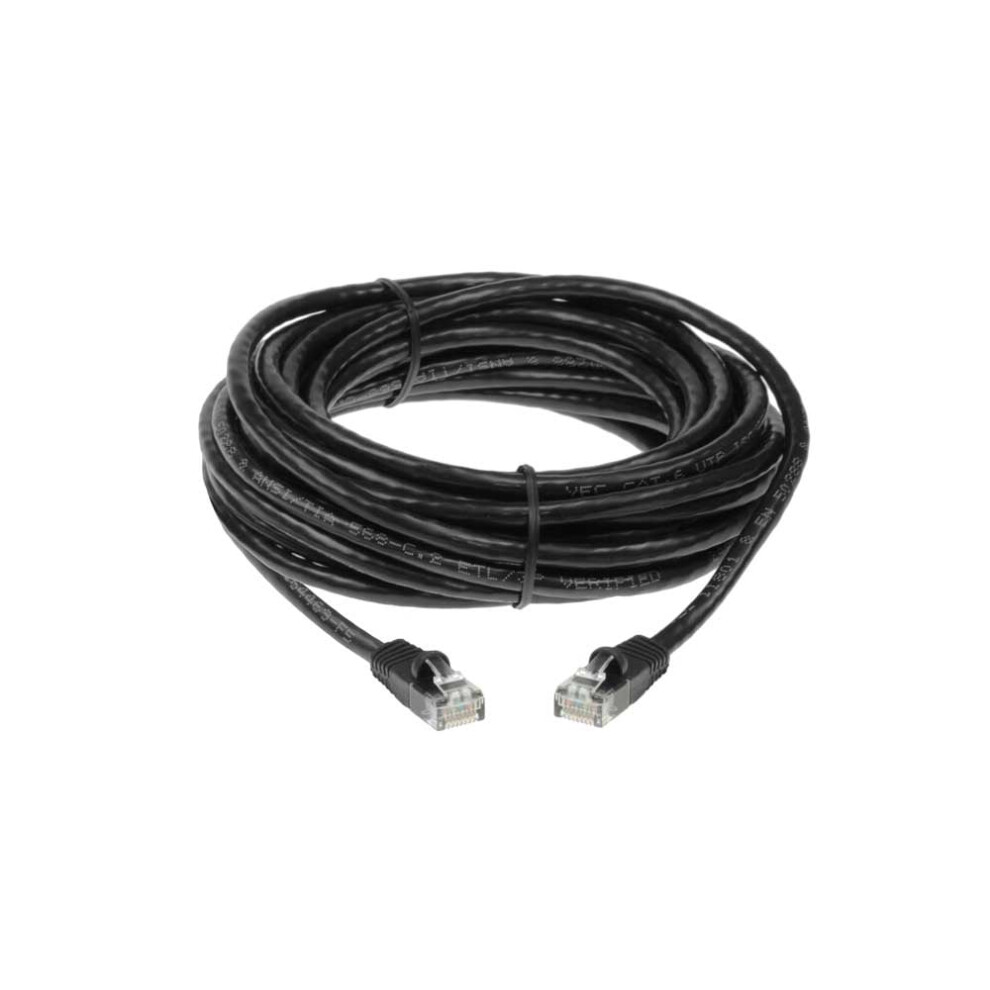 Cat6 Utp Ethernet Cable 125 Ft Black 972745789482