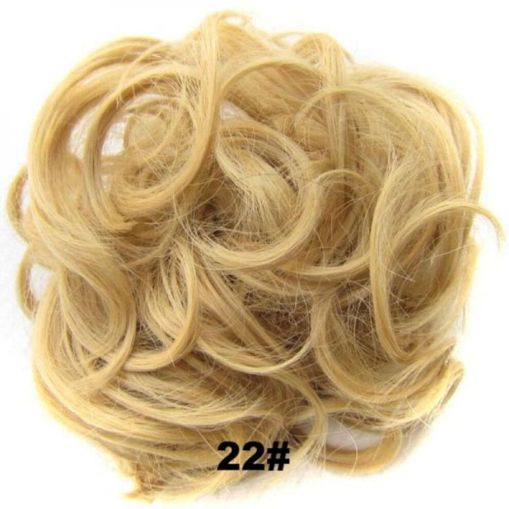 Synthetic Messy Bun Hair Scrunchie Chignon Extension