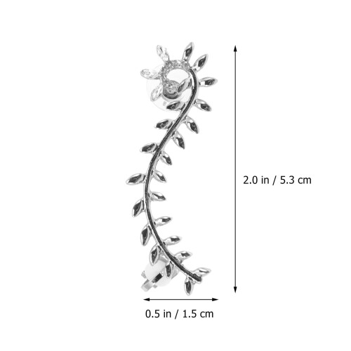 Leaf Ear Cuffs for Women Single Pair 1