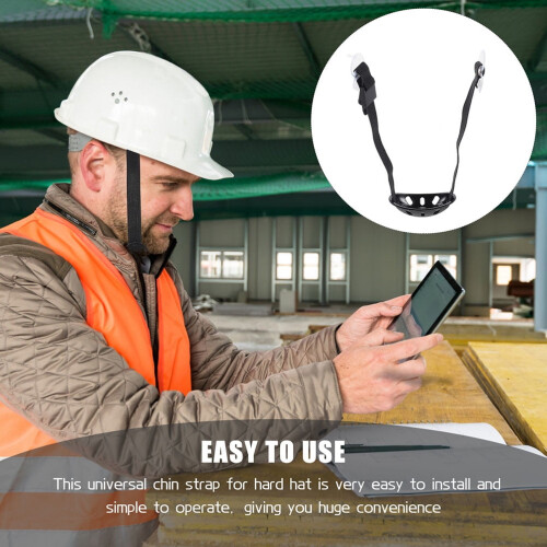 Hard Hat Chinstrap Safety Helmet Strap 2 pcs 2