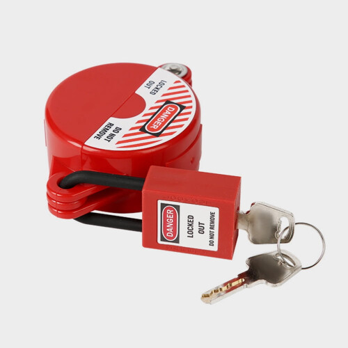 Propane Gas Tank Valve Lock Padlock 3 Pack Red 12.5x8x4cm 1