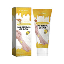 Oceaura Bee Venom Milk Moisturizing Depilatory Cream Gentle Body Hair Removal Armpit Hand Leg Cleansing Depilatory Cream
