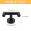 Stainless Steel Wall-Mounted Hook Set 3pcs 6