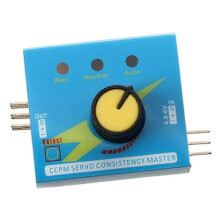 Servo Tester CCPM Consistency Master Checker 3CH 4.8-6V