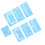 Face Paint Stencil Set Reusable 7 Pieces 3
