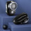 Men's beard trimmer portable rechargeable black 2