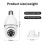 Livrdious 1080P E27 bulb camera 360 WiFi security 4