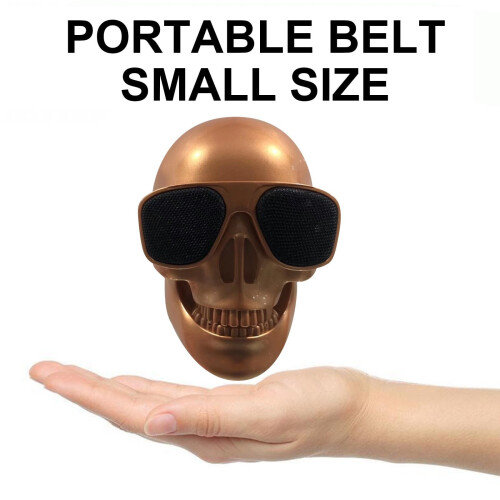 Skull Bluetooth Speaker 15W Portable Wireless 1