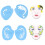 Face Paint Stencil Set 7 Styles Reusable 4
