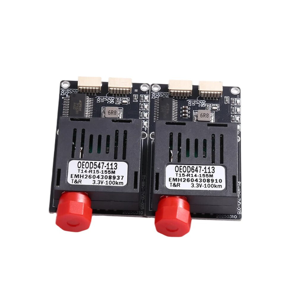Photos - Other Toys 100KM TTL Optical Transceiver Module Kit TX RX 5.5-26V Optical Terminal Equipment Drone-Specific