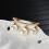 Pearl Charm Brooch with Fixed Strap Silver 7