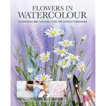 Flowers in Watercolour by Morgaine Davidson Paperback Book