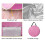 Σκηνή παραλίας Hoarboeg Pink για μωρά, εσωτερική πισίνα, σκηνή παραλίας για βρέφη 5