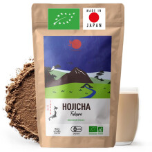 ORIGEENS Organic Japanese Hojicha Tea Powder - Organic Hojicha Powder - 80gr Bag
